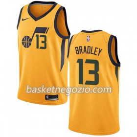 Canotte Uomo Utah Jazz Tony Bradley 13 Nike 2017-18 Grigio Swingman